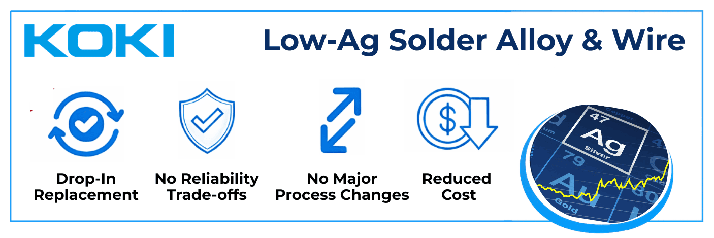 Koki Solder - Low Ag Product