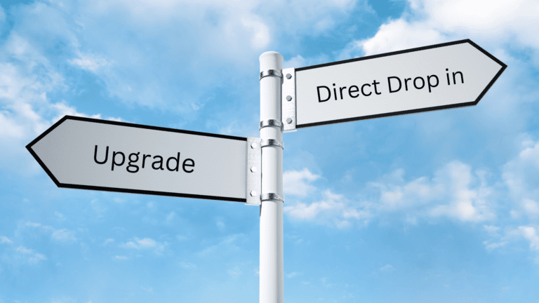 sign post direct drop in or upgrade