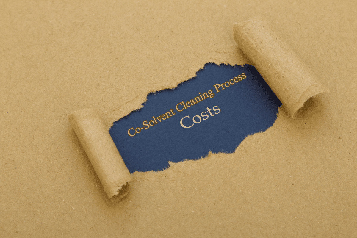 image of co-solvent cleaning hidden costs